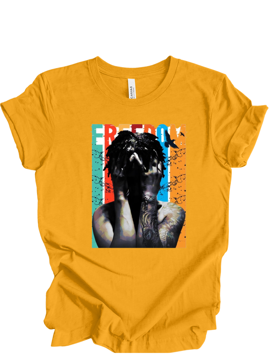 Freedom T-Shirt Gold