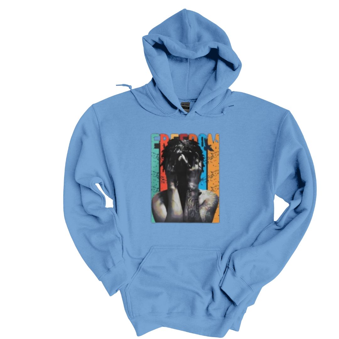 Freedom Hoodie Light Blue