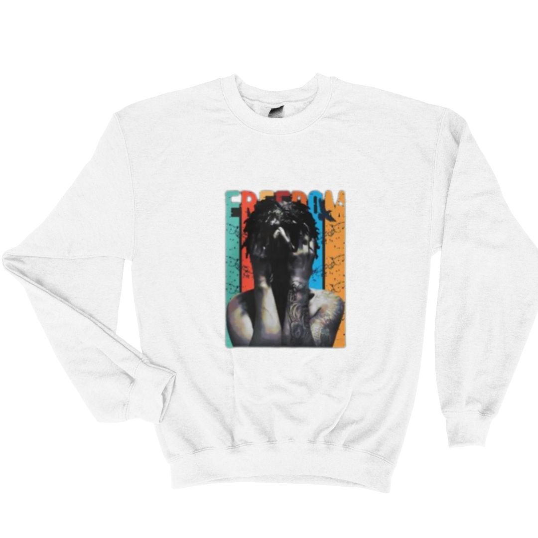 Freedom  Sweatshirt White