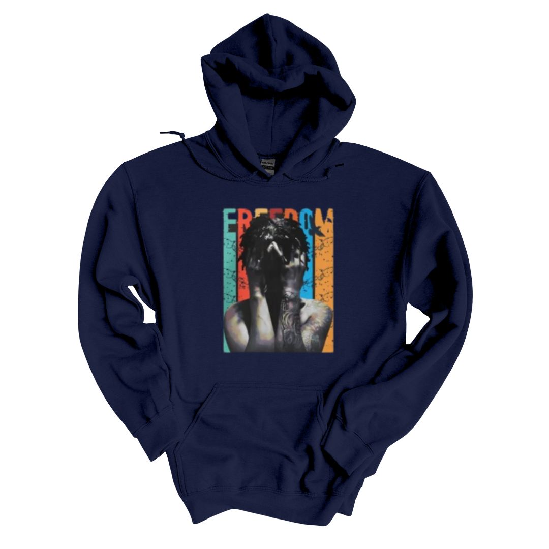 Freedom  Hoodie Navy