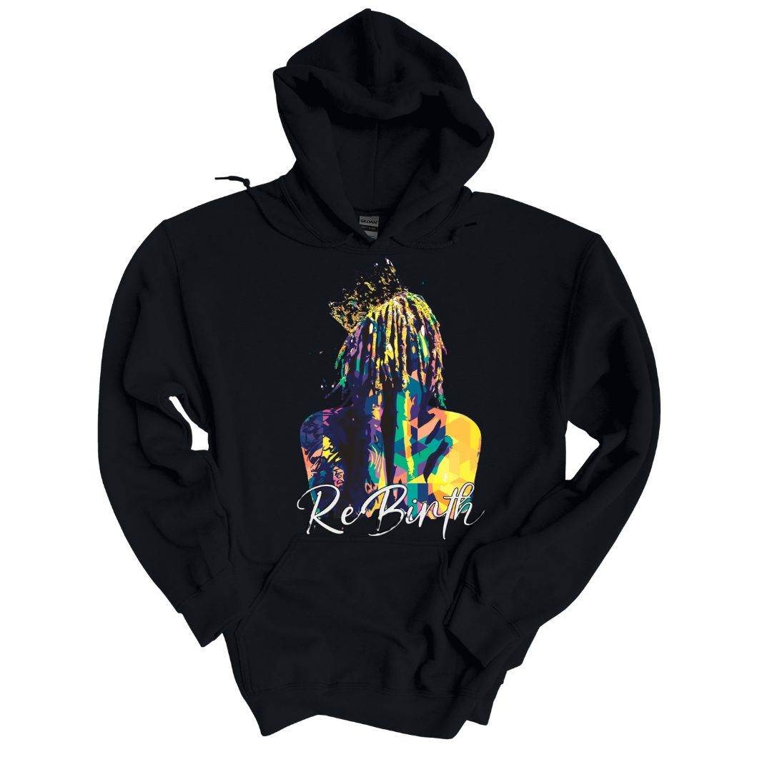 Rebirth Hoodie Black