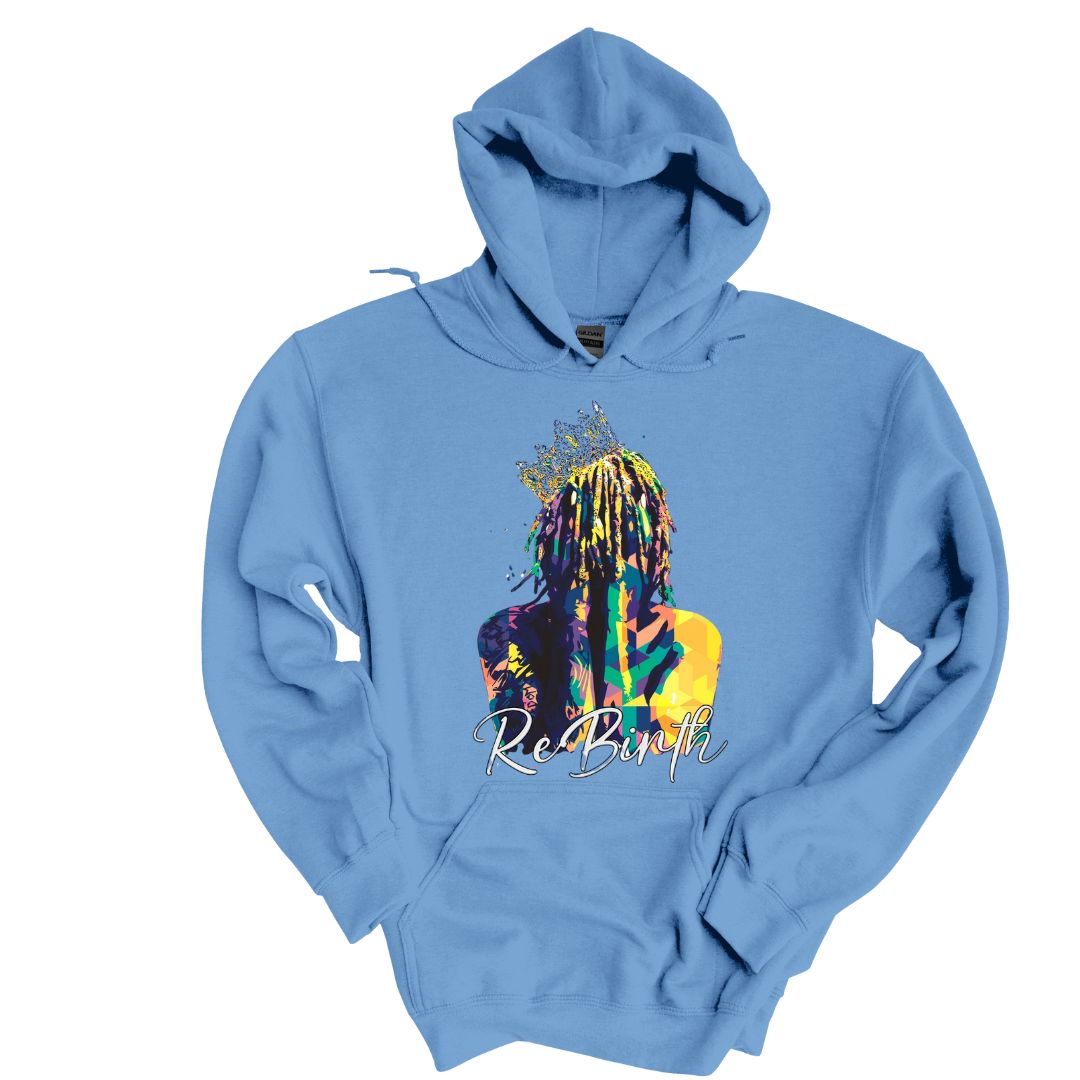 Rebirth Hoodie Light Blue