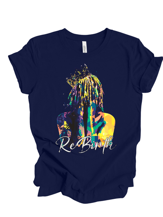 Rebirth T-Shirt Navy Blue